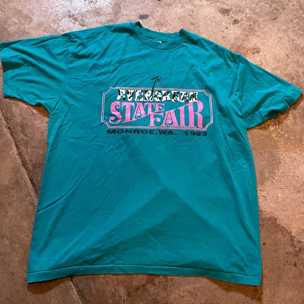 Vintage Evergreen State Fair Washington Shirt
